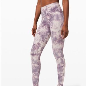 lululemon align 28” diamond dye sz 10